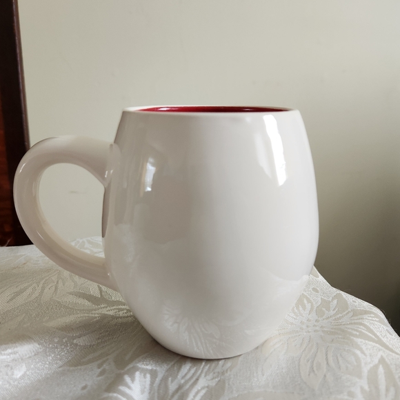 Rae Dunn Large Christmas Mistletoe Mug - Picture 2 of 6